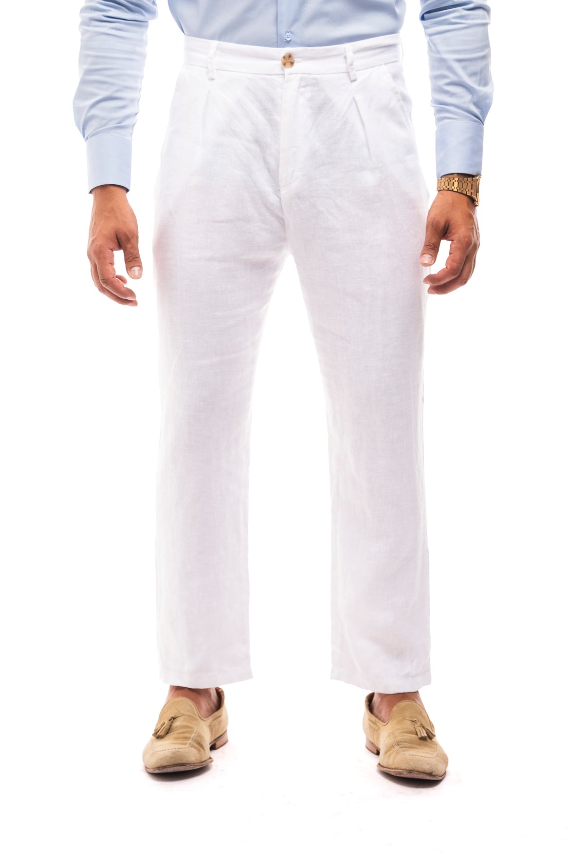 PANTALÓN LINO PINZA