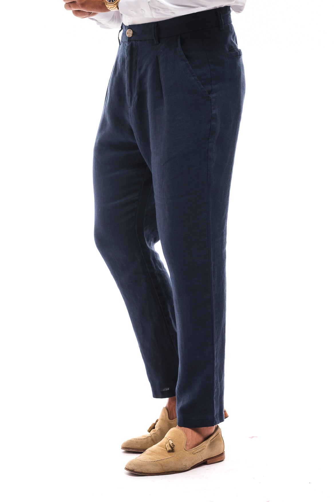 PANTALÓN LINO PINZA
