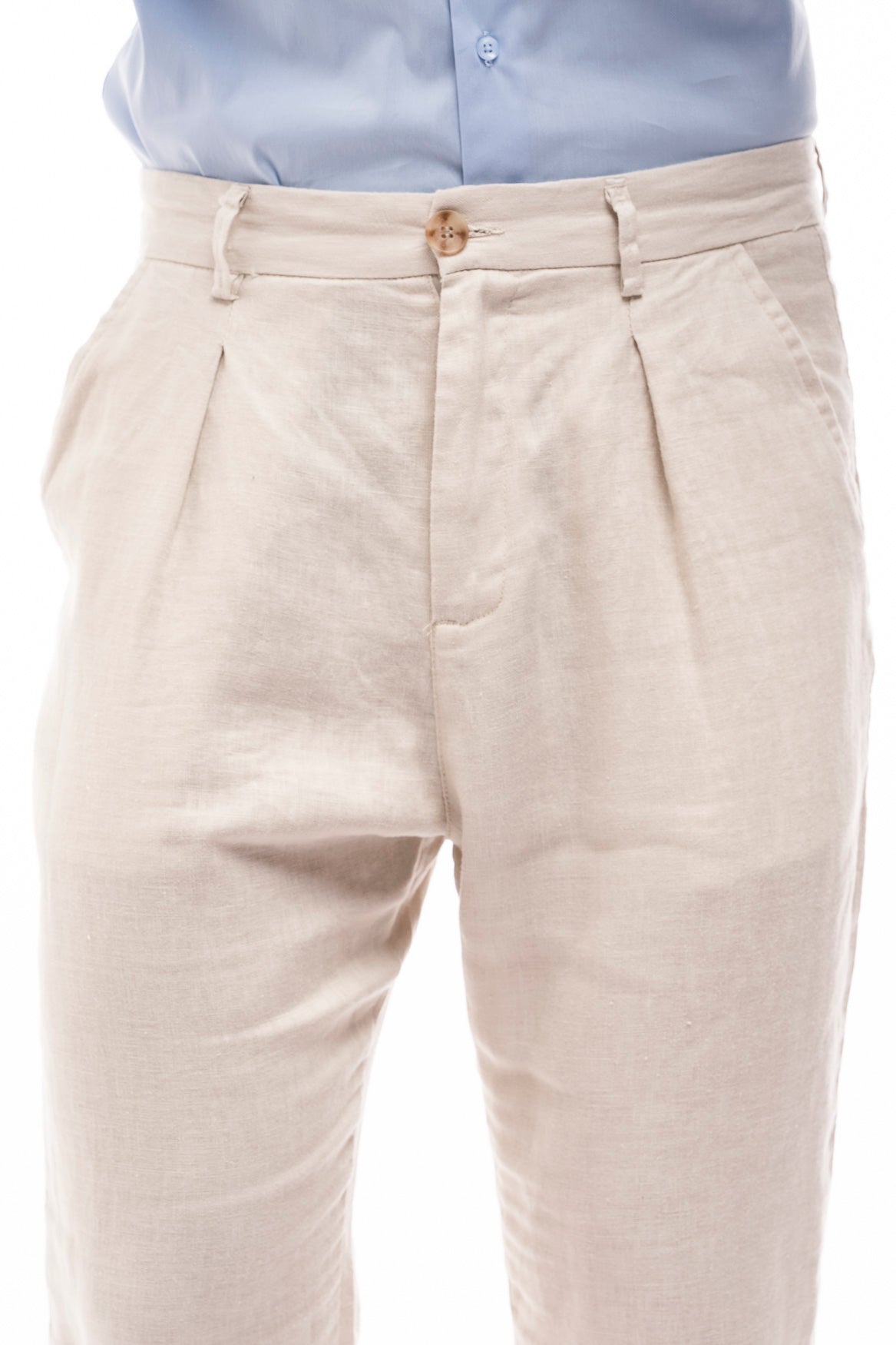 PANTALÓN LINO PINZA