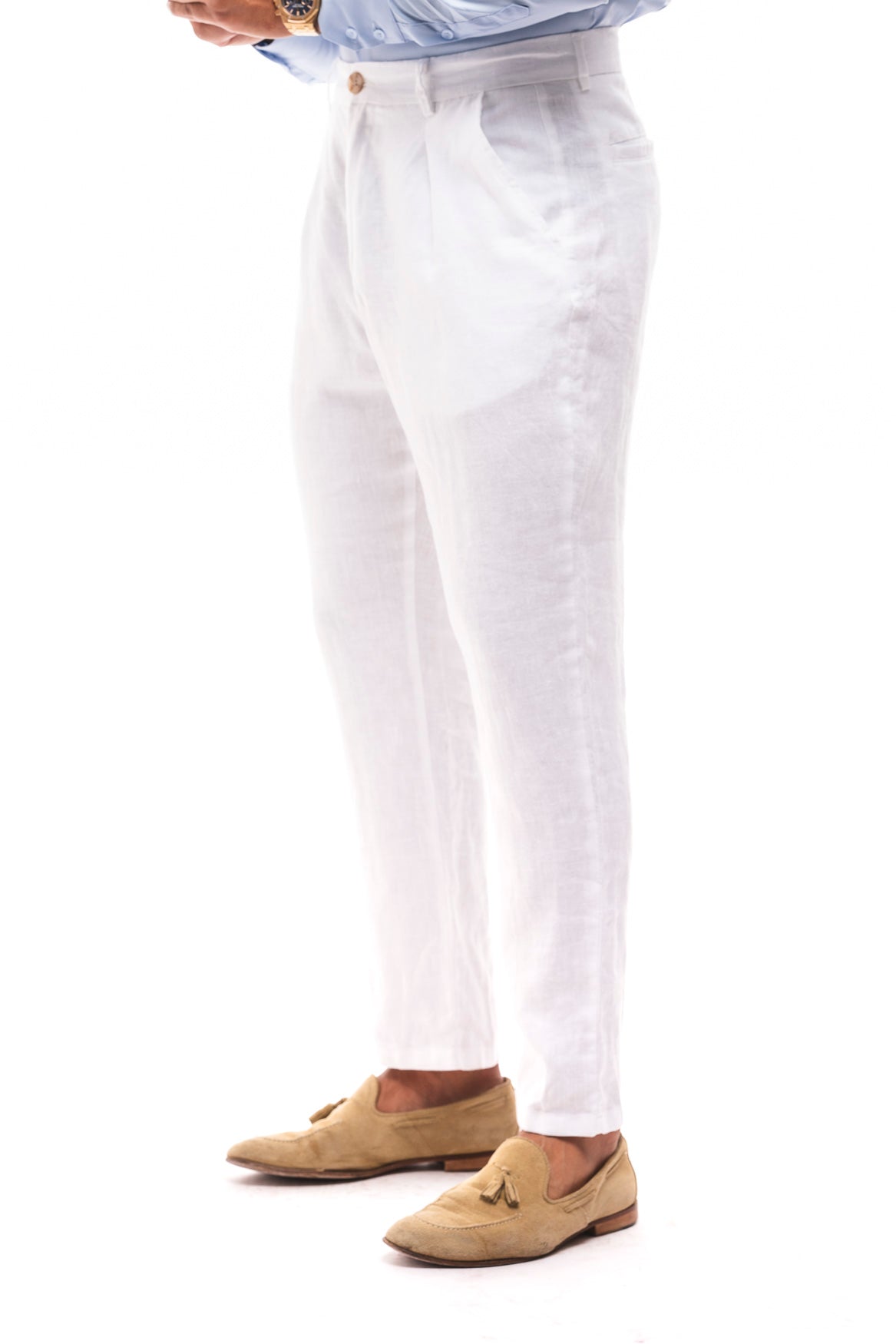 PANTALÓN LINO PINZA