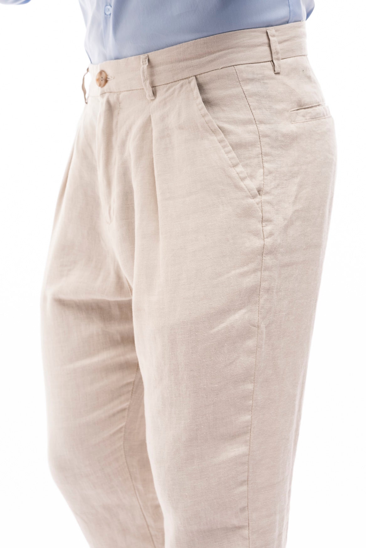 PANTALÓN LINO PINZA