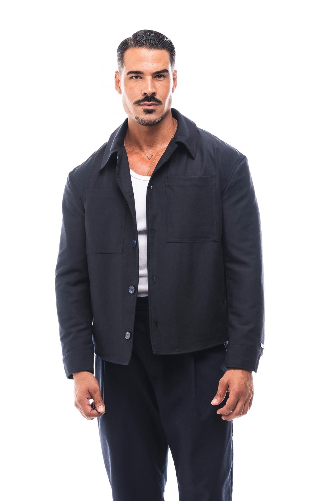 MARINEBLAUES BAGGY-SET