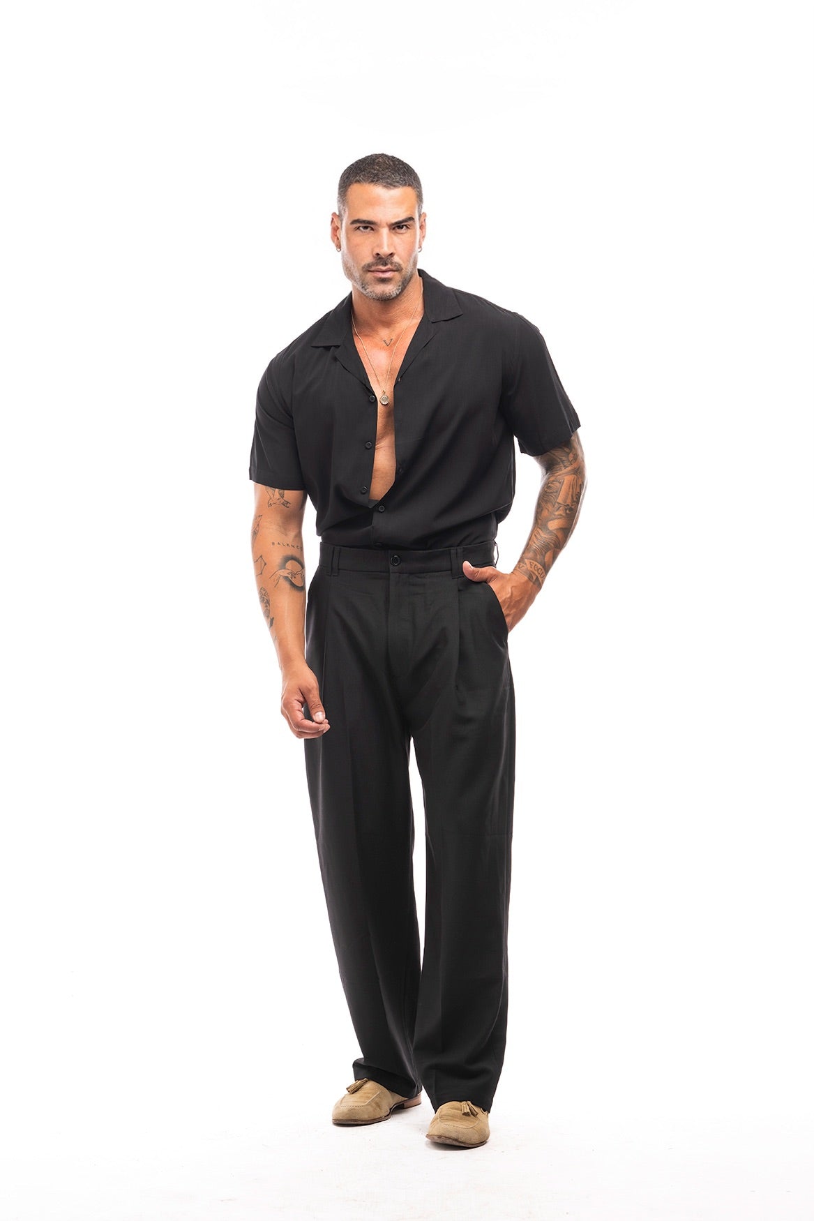 CAMISA MANGA CORTA VISCOSA
