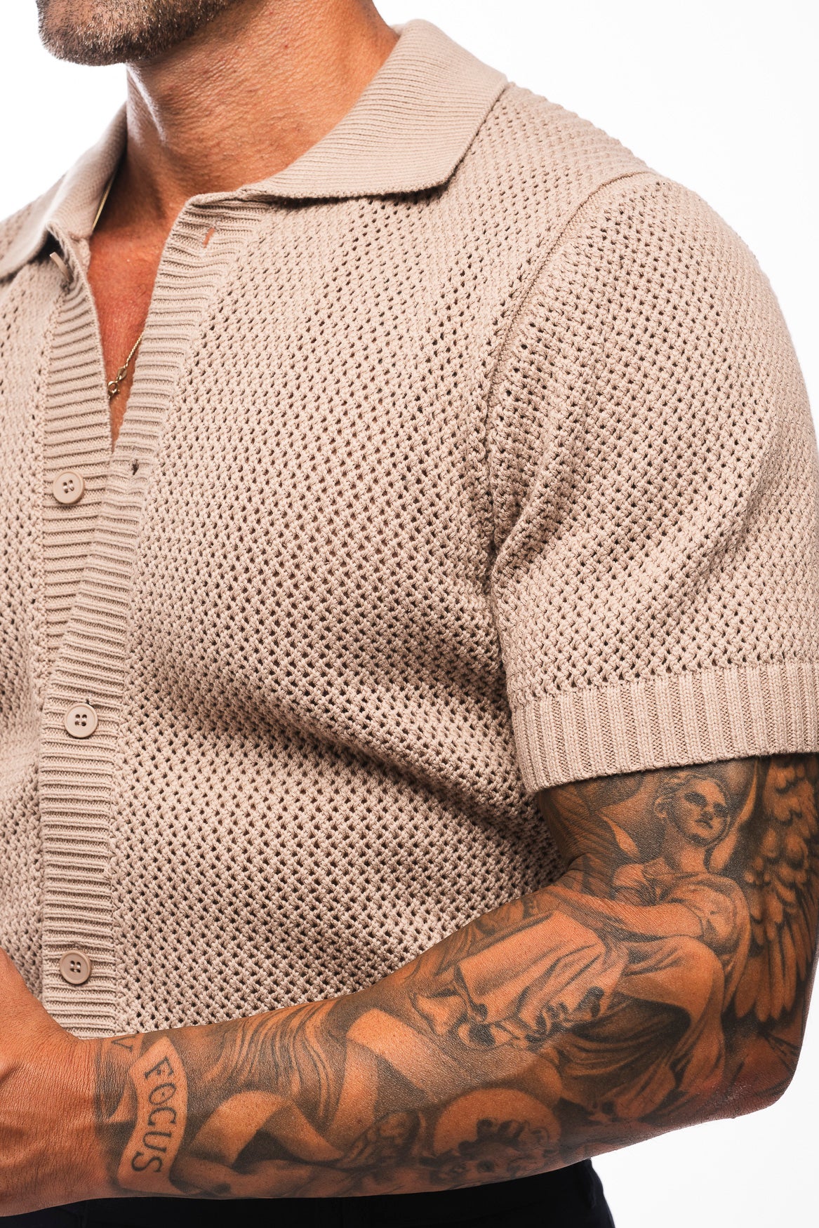 POLO CARDIGAN CROCHET