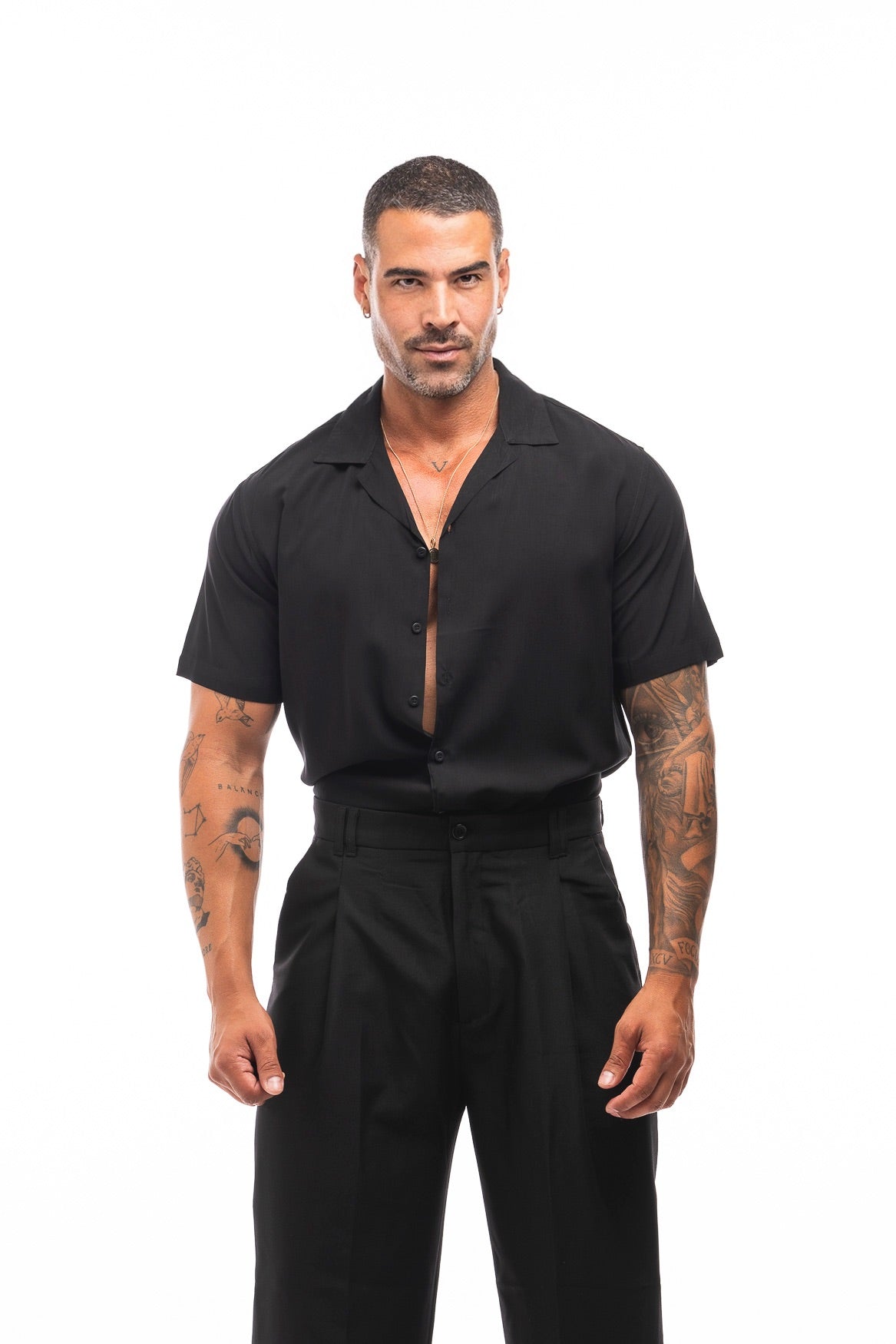 CAMISA MANGA CORTA VISCOSA