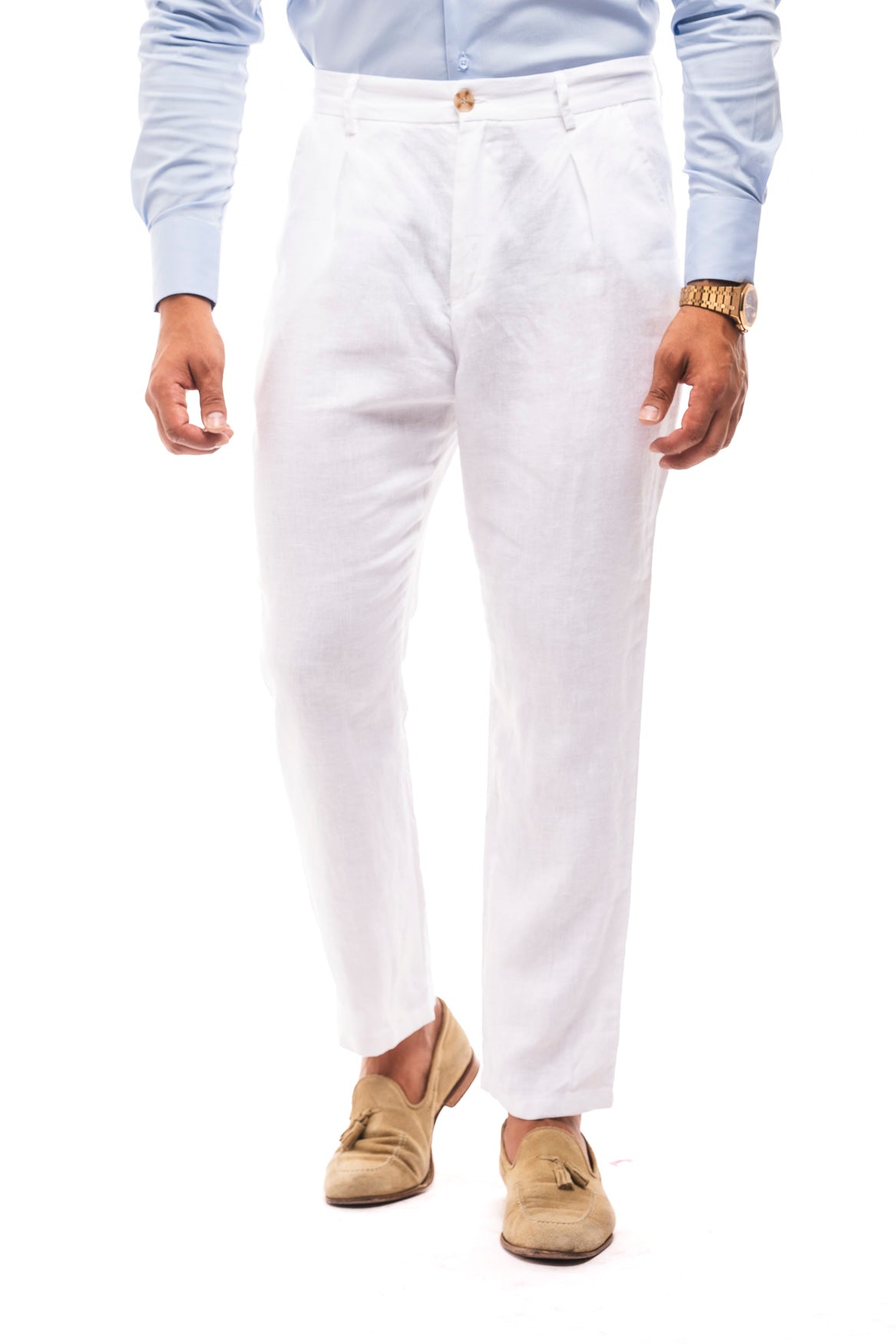 PANTALÓN LINO PINZA