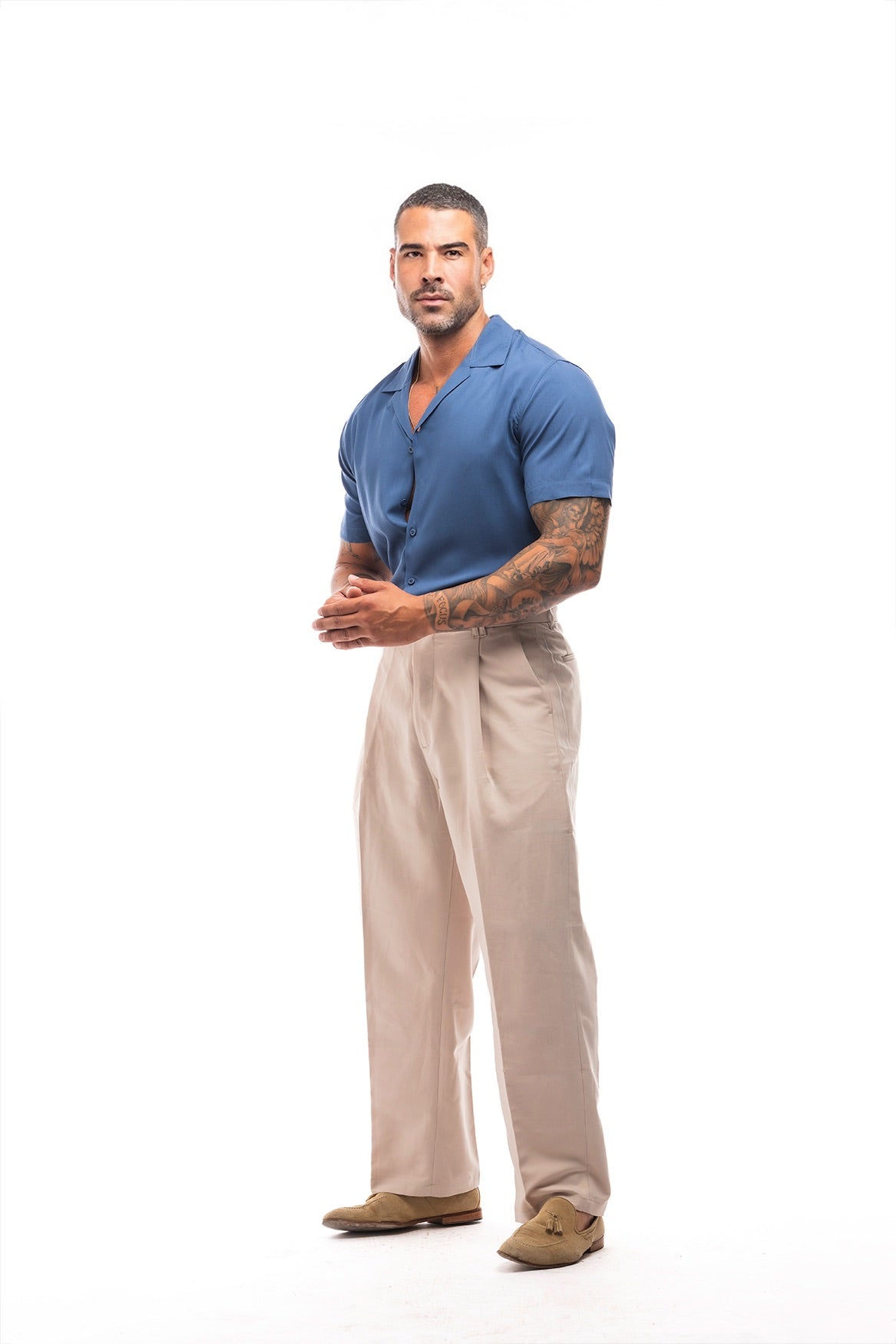 CAMISA MANGA CORTA VISCOSA