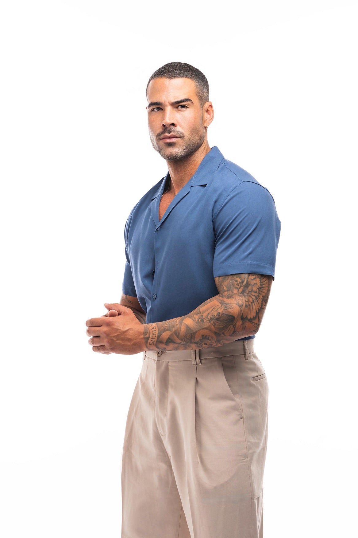 CAMISA MANGA CORTA VISCOSA
