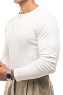CAMISETA HENLEY CANALÉ MANGA LARGA