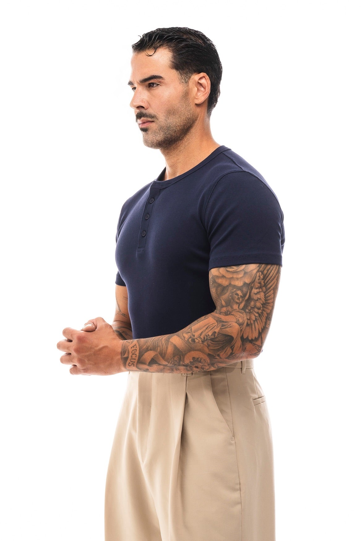 CAMISETA HENLEY CANALÉ