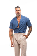 CAMISA MANGA CORTA VISCOSA