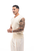 CHALECO KNIT 100% COTTON