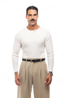 CAMISETA HENLEY CANALÉ MANGA LARGA