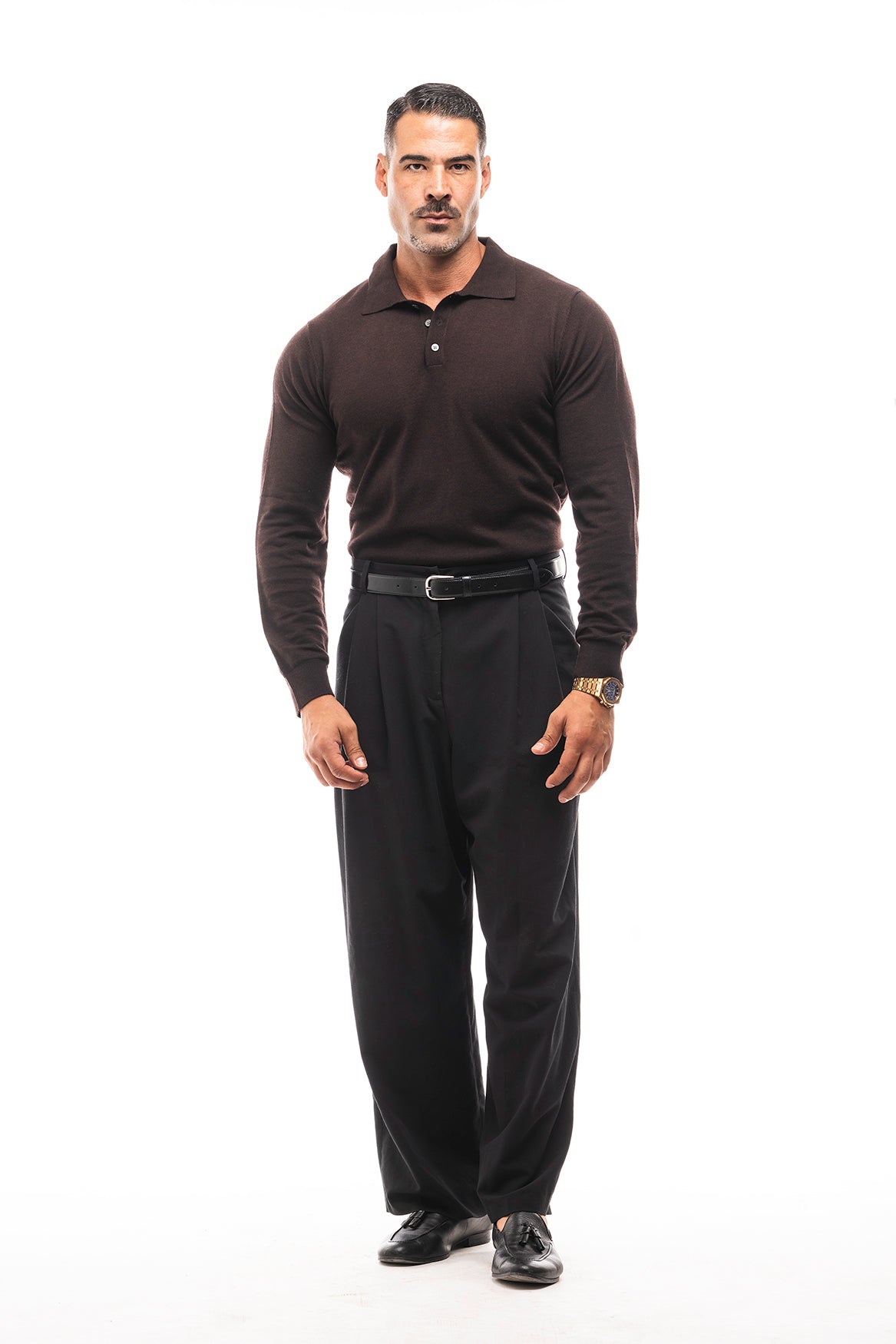 POLO PUNTO MANGA LARGA