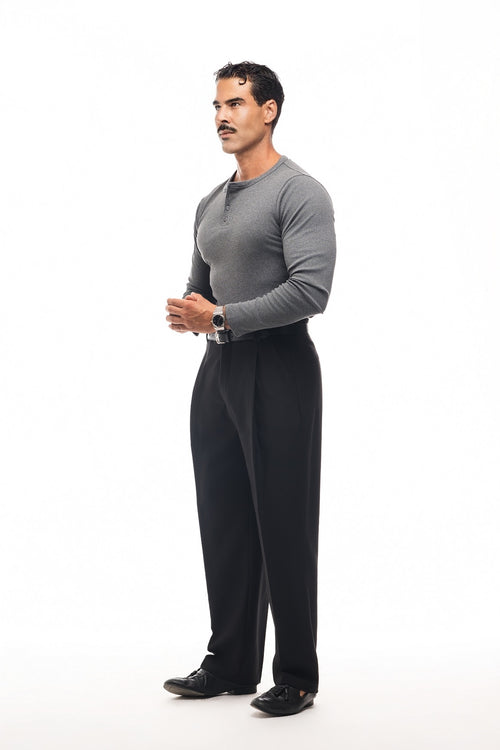CAMISETA HENLEY CANALÉ MANGA LARGA
