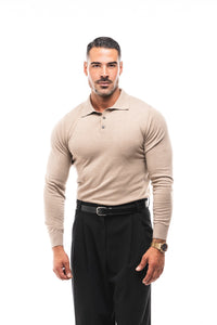 POLO PUNTO MANGA LARGA