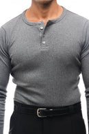 CAMISETA HENLEY CANALÉ MANGA LARGA