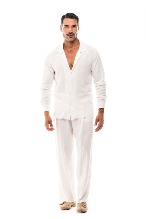 CONJUNTO LINO - BLANCO