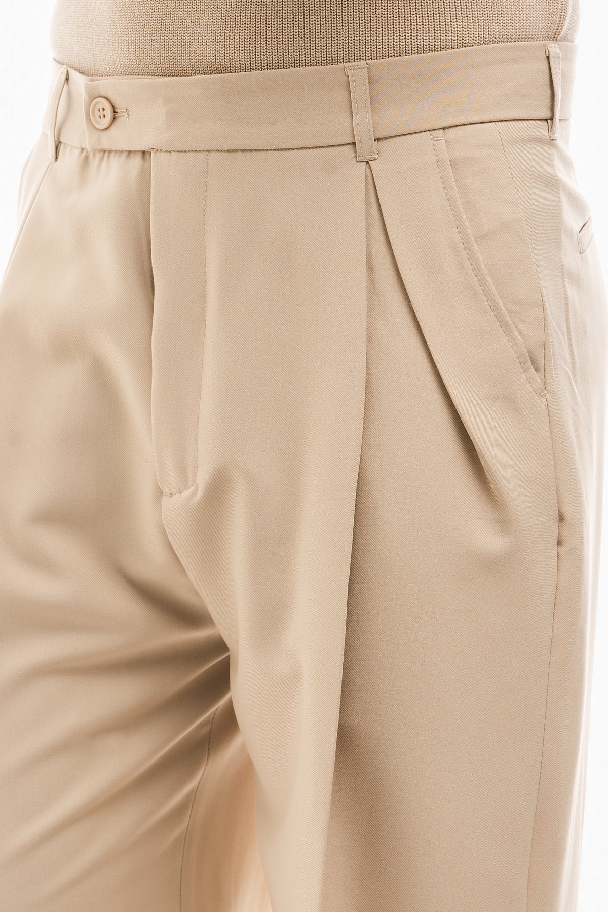 Pantalon baggy à double pince
