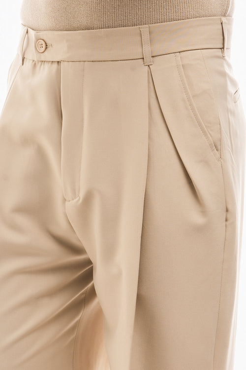 Pantalon baggy à double pince