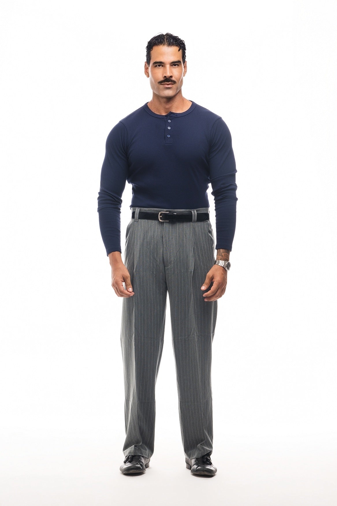 CAMISETA HENLEY CANALÉ MANGA LARGA