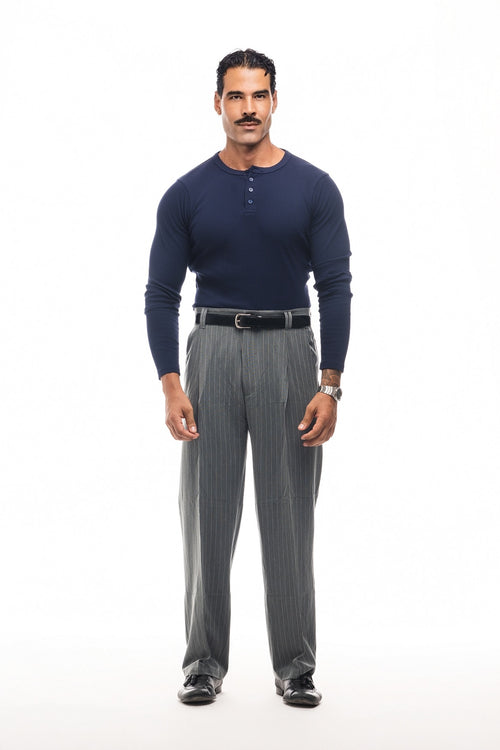 CAMISETA HENLEY CANALÉ MANGA LARGA