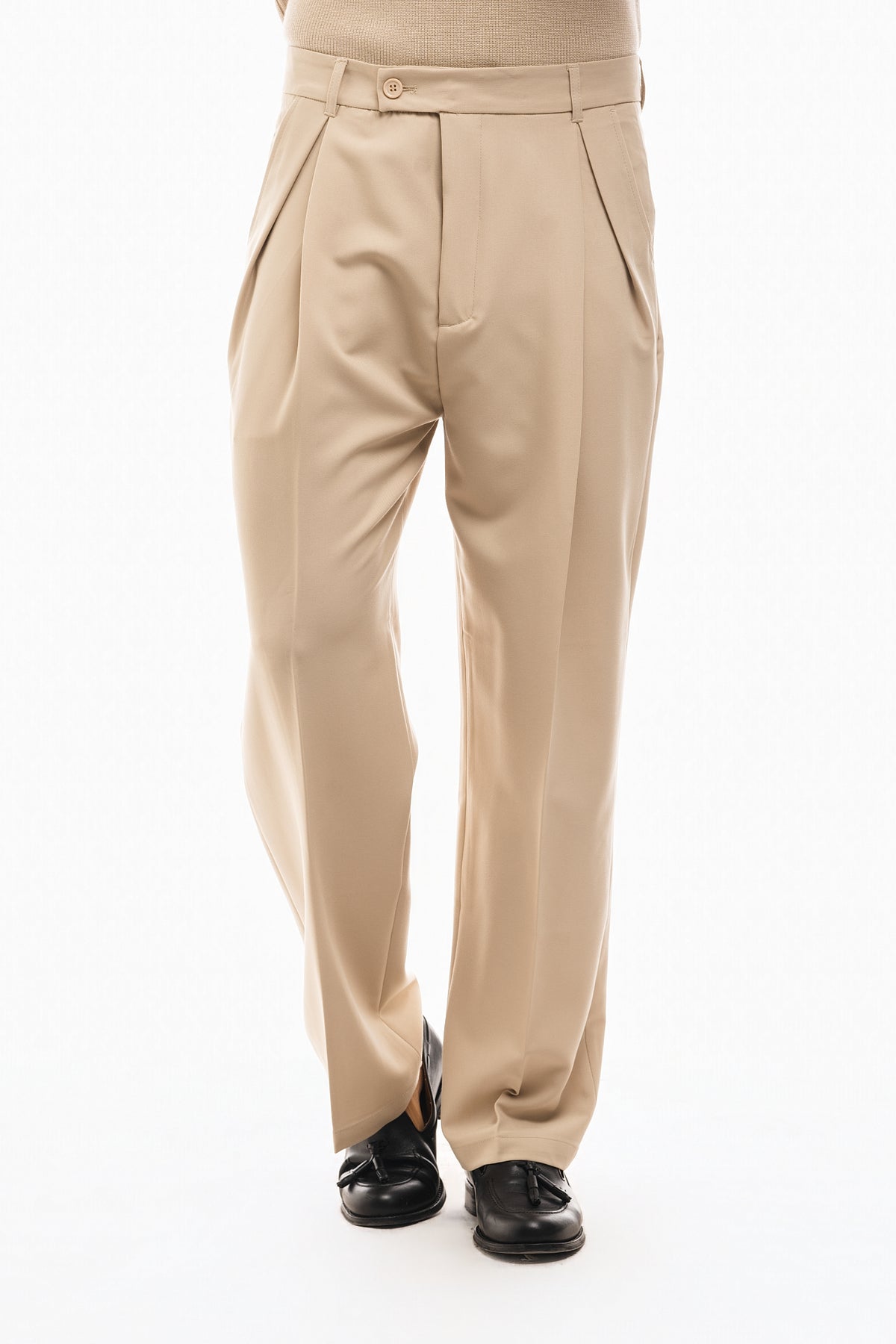Pantalon baggy à double pince