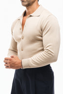 CAMISA PUNTO MANGA LARGA