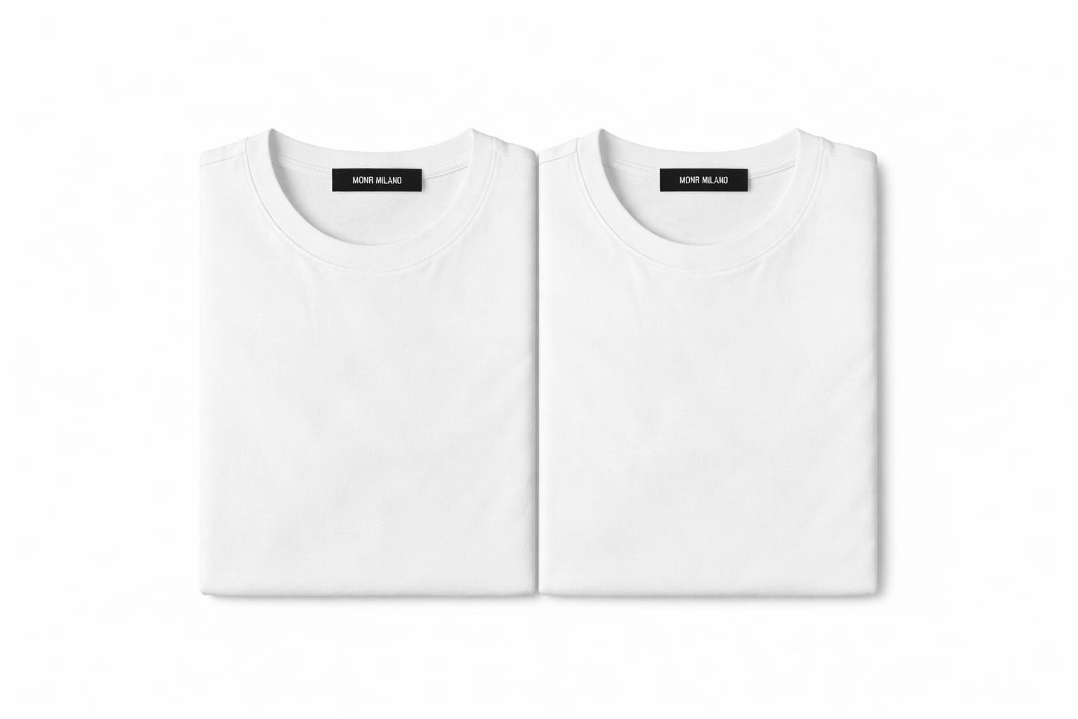 PACK CAMISETA BÁSICA SLIM FIT - BLANCA