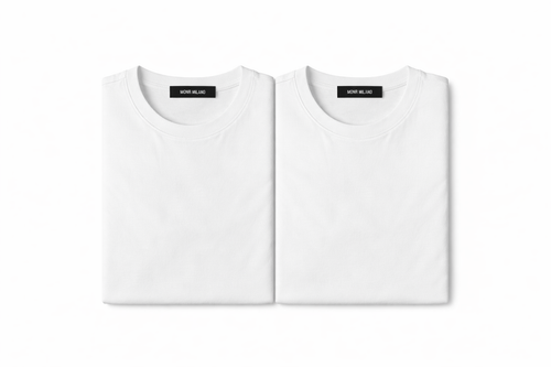PACK CAMISETA BÁSICA SLIM FIT - BLANCA