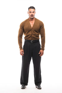 CÁRDIGAN LANA CUELLO PICO