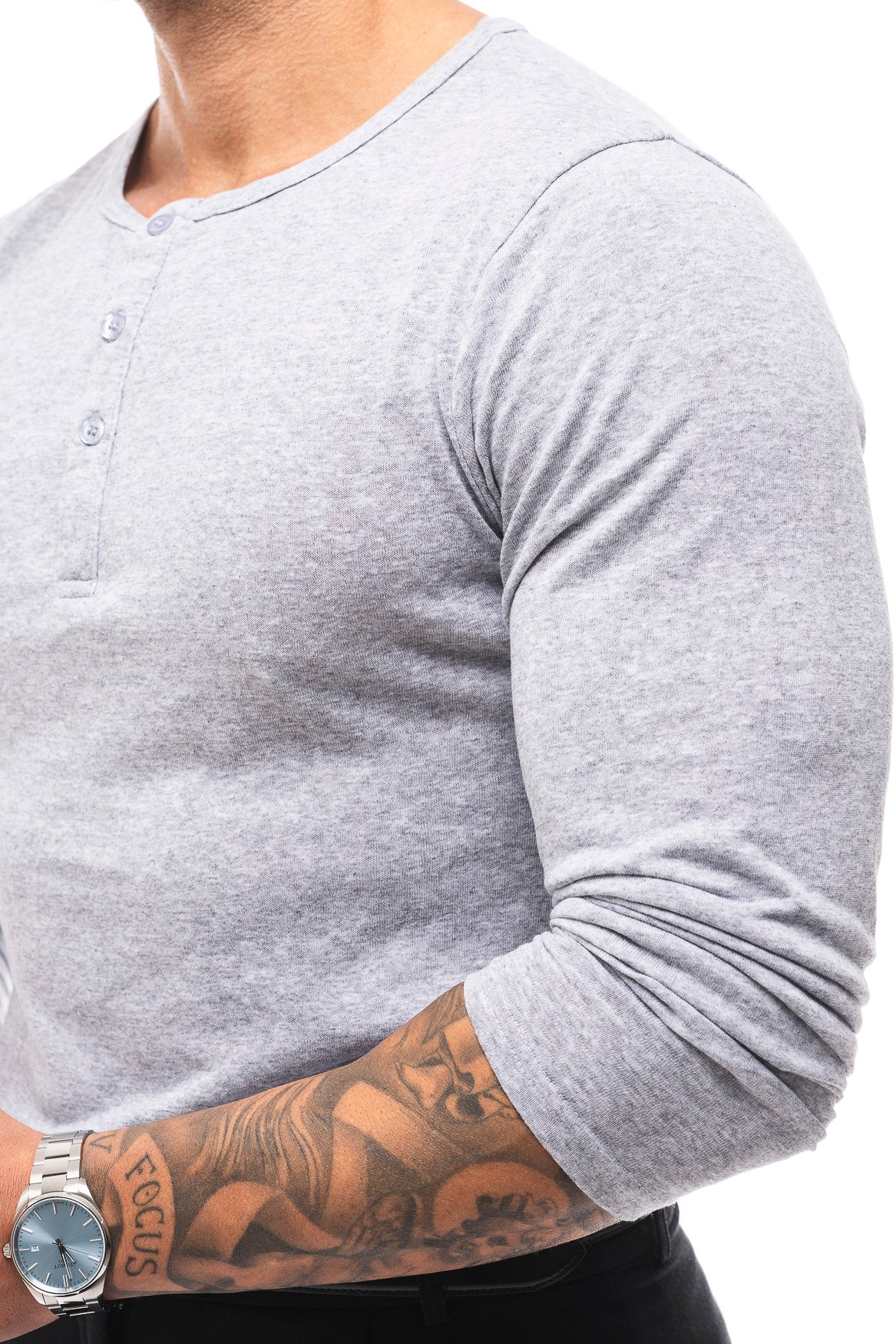 PACK DE CAMISETA HENLEY