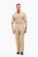 Pantalon baggy à double pince