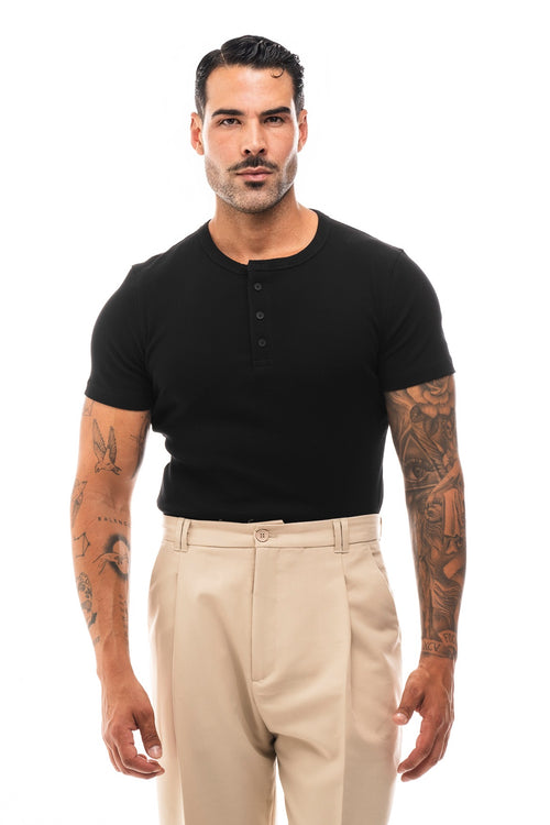 CAMISETA HENLEY CANALÉ