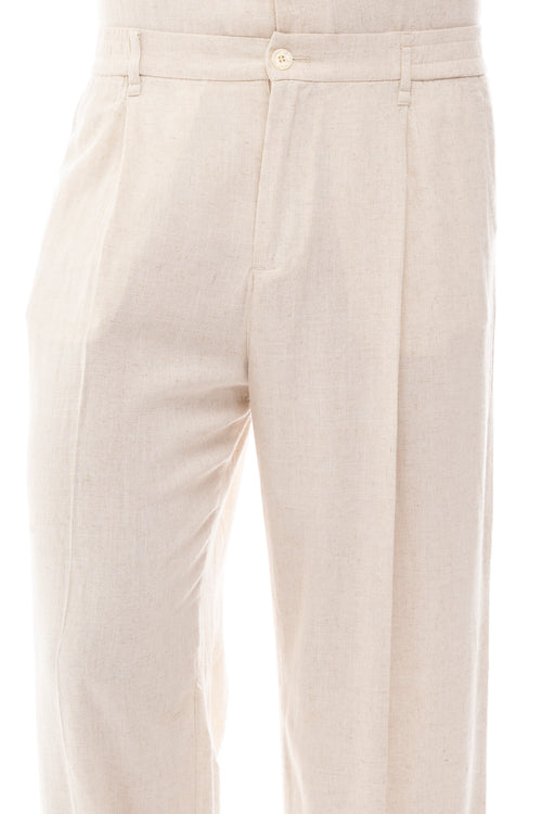 PANTALÓN LINO PINZAS