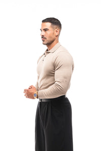 POLO PUNTO MANGA LARGA