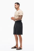PANTALÓN BERMUDA PINZAS