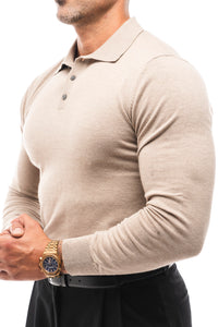 POLO PUNTO MANGA LARGA