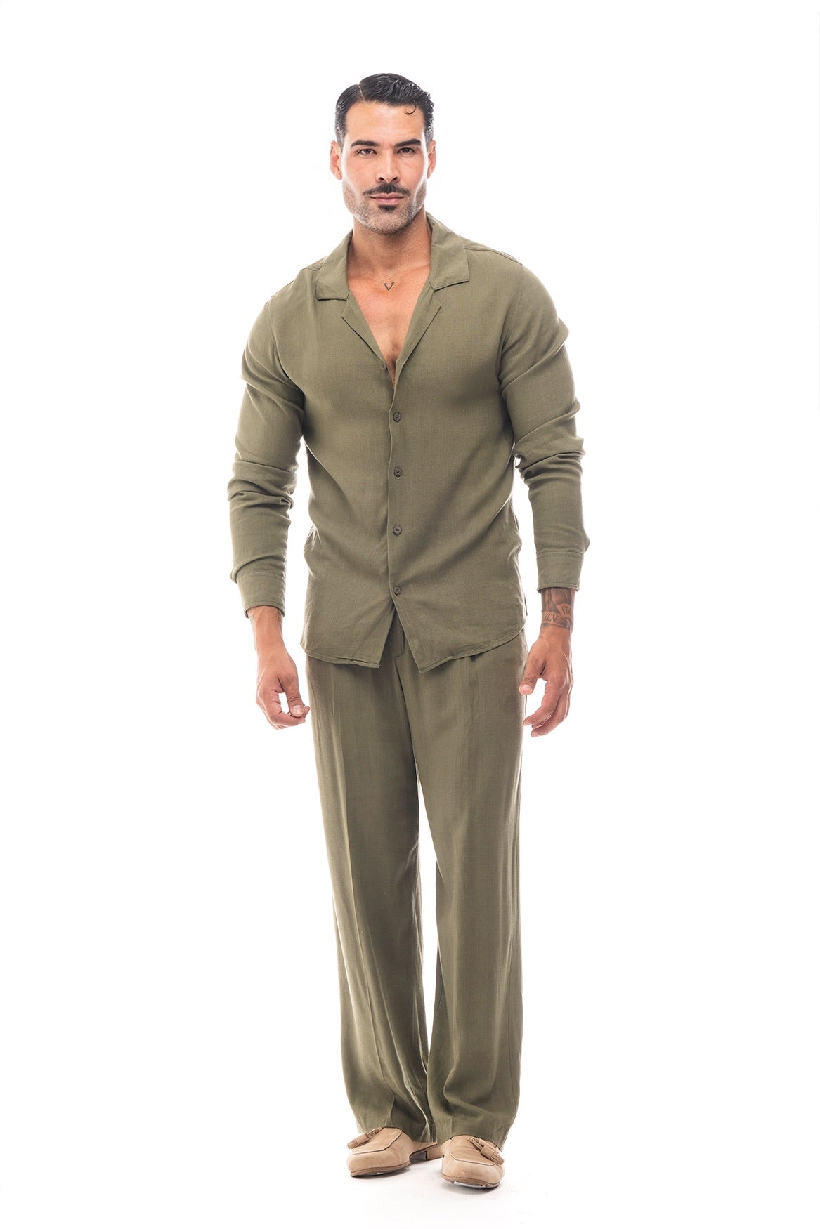 CONJUNTO LINO - VERDE
