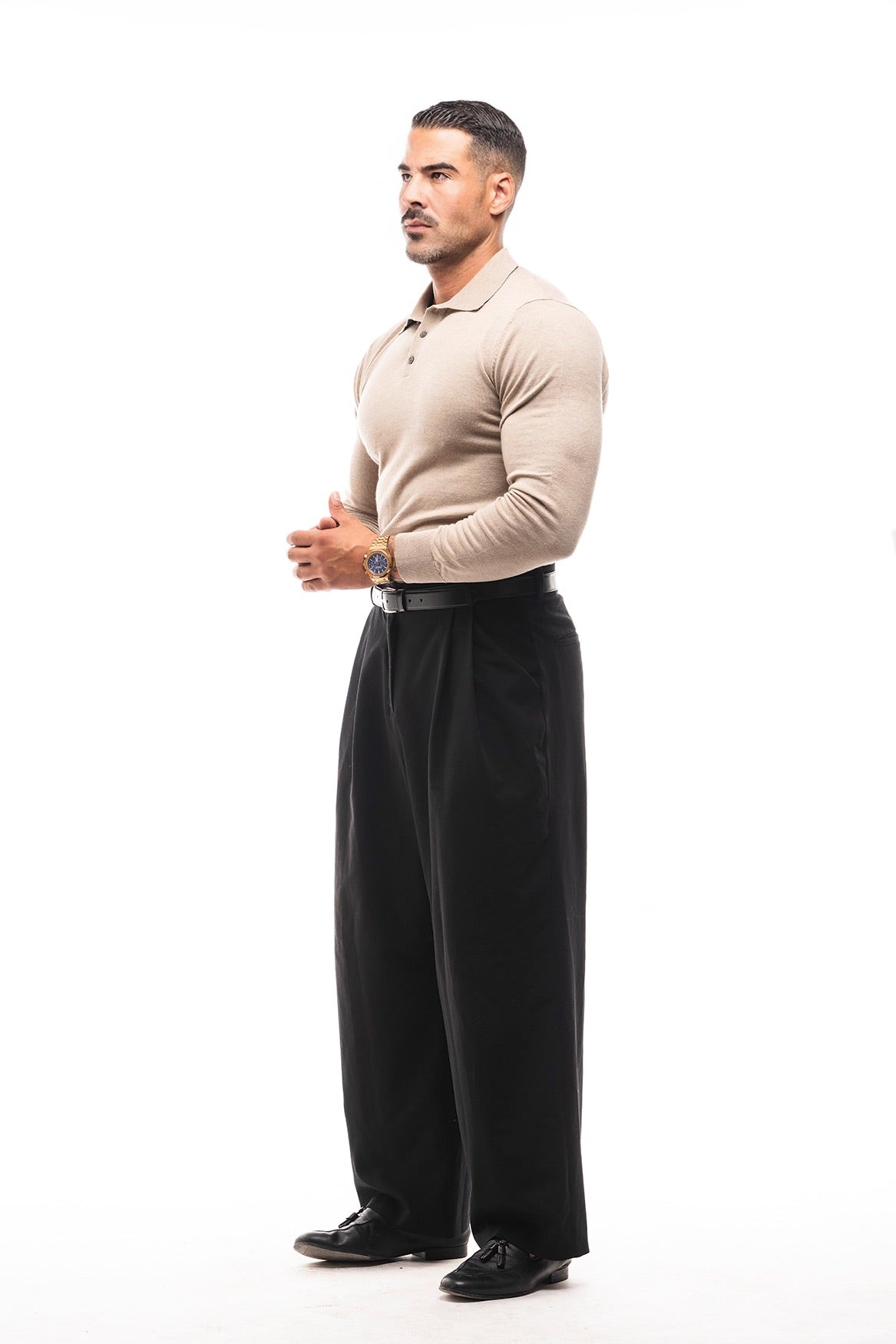 POLO PUNTO MANGA LARGA