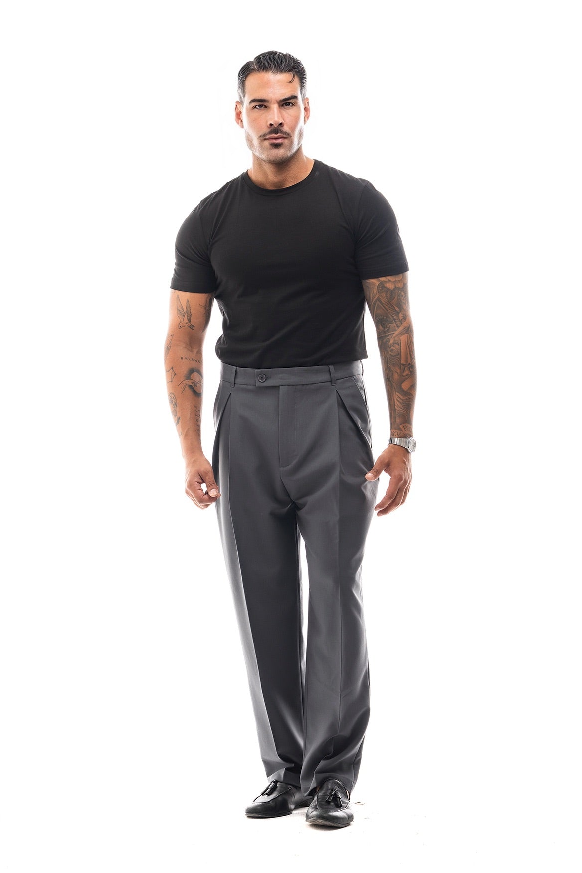 PANTALÓN BAGGY DOBLE PINZA
