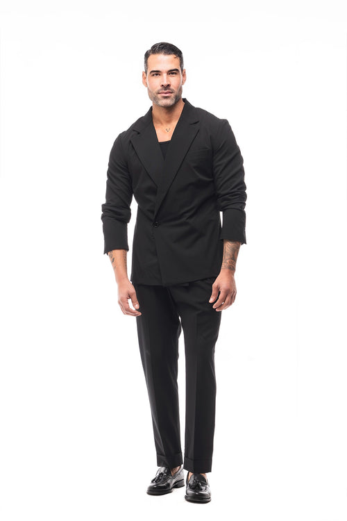 TRAJE MILANO NEGRO
