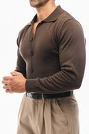 CAMISA PUNTO MANGA LARGA