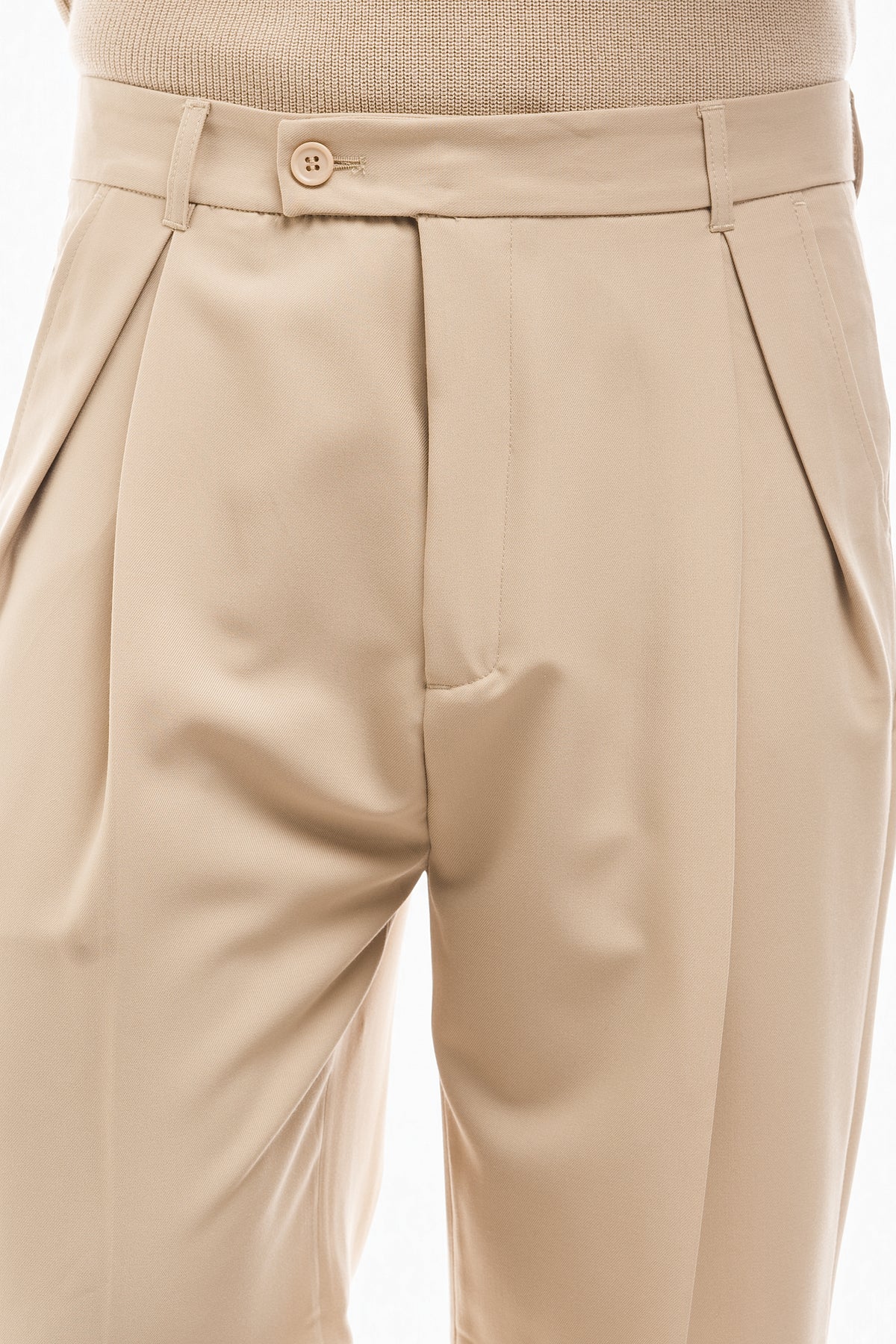Pantalon baggy à double pince