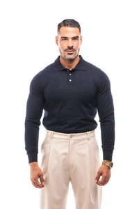 POLO PUNTO MANGA LARGA