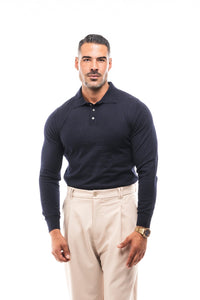 POLO PUNTO MANGA LARGA