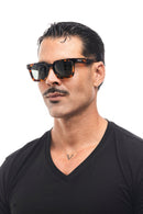 GAFAS DE SOL MONTURA CUADRADA-CAREY