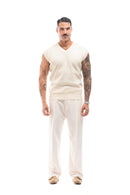 CHALECO KNIT 100% COTTON