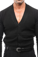 CÁRDIGAN LANA CUELLO PICO