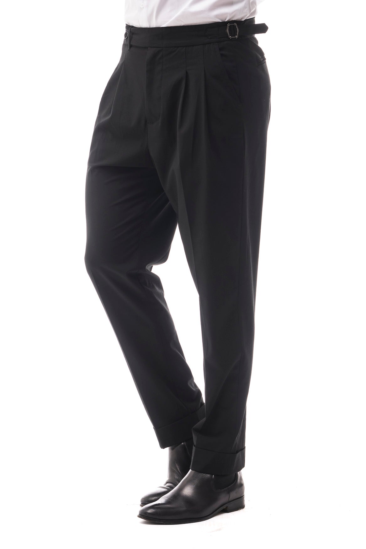 TRAJE CRUZADO NEGRO